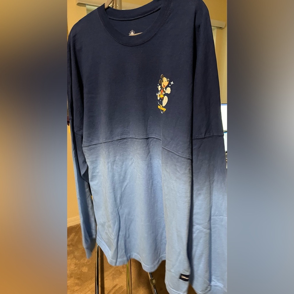 Disney Light Blue Dark Blue WDW 2024 Marathon Weekend Spirit Jersey